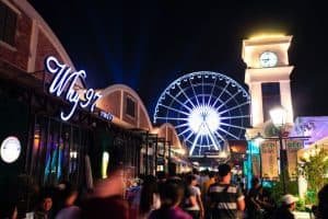 Asiatique Nachtmarkt in Bangkok