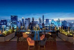 char rooftop bar transformed