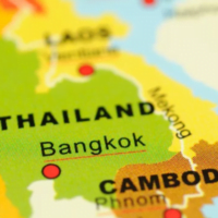 thailand map