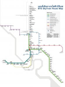 Bangkok Transport BTS und MRT