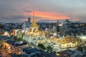 Wat Traimit in der Chinatown Bangkok