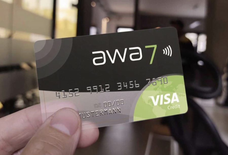 awa7 visa kreditkarte