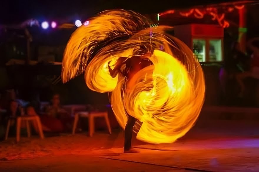 phi phi fireshow transformed