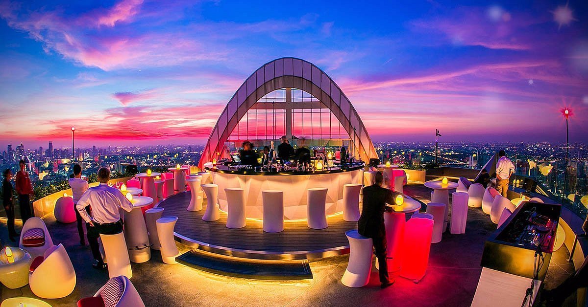 cru rooftop champagne bar bangkok thailand bewertung
