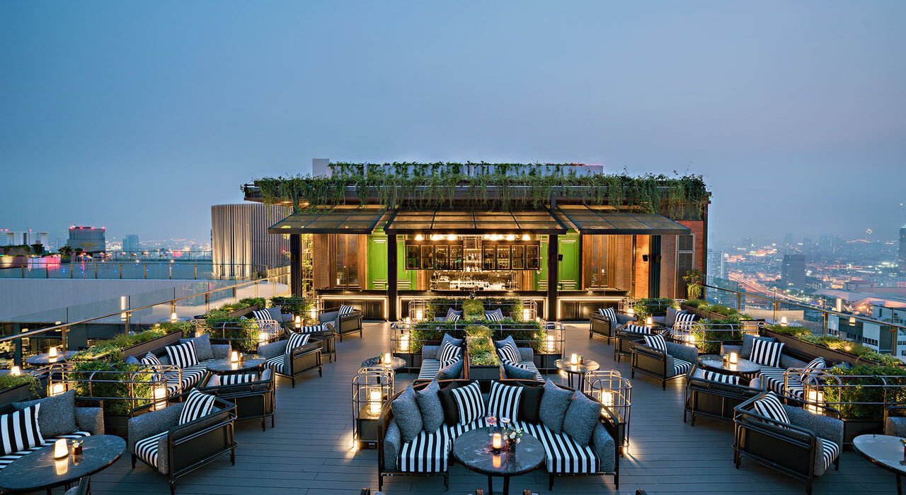 marquis rooftop bar review at marriot bangkok thailand review