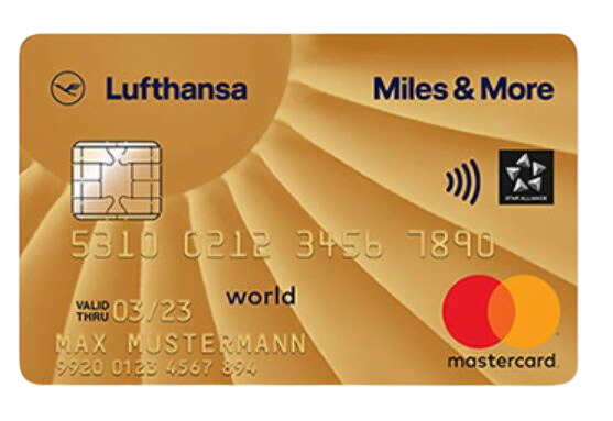 miles & more gold no background