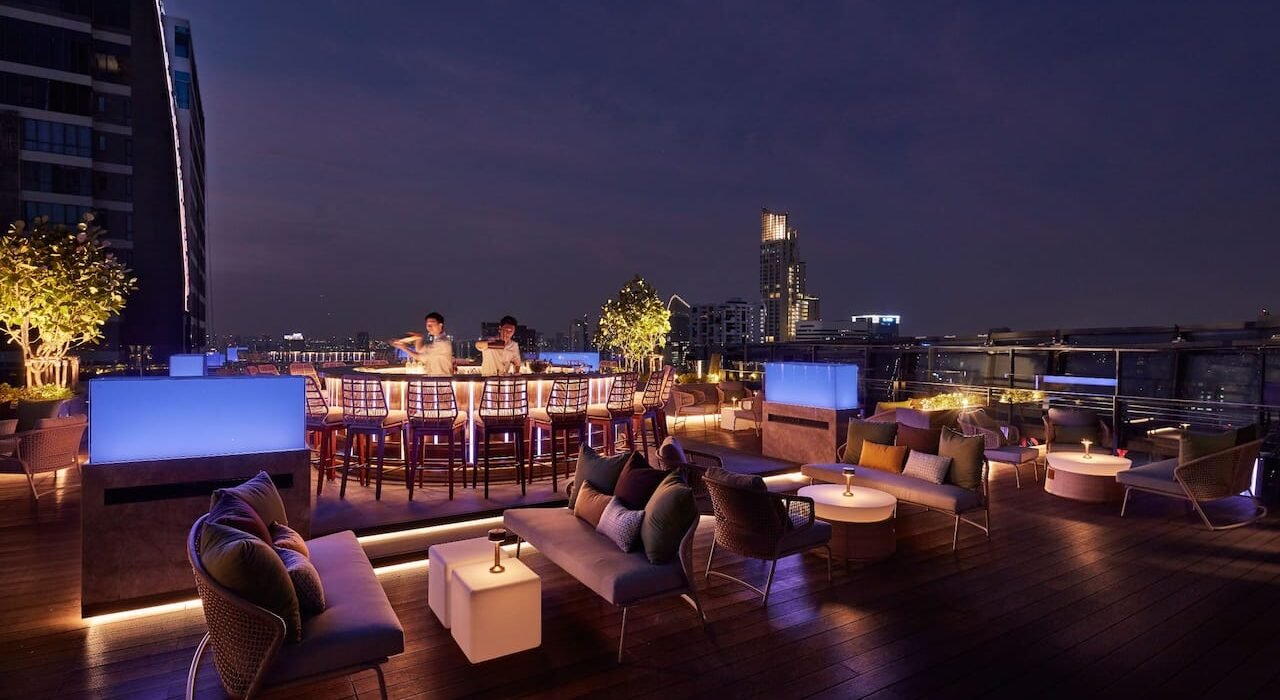 best rooftop bar with live music | spectrum lounge & bar