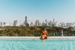 the water club rooftop bar im so sofitel bangkok thailand bewertung