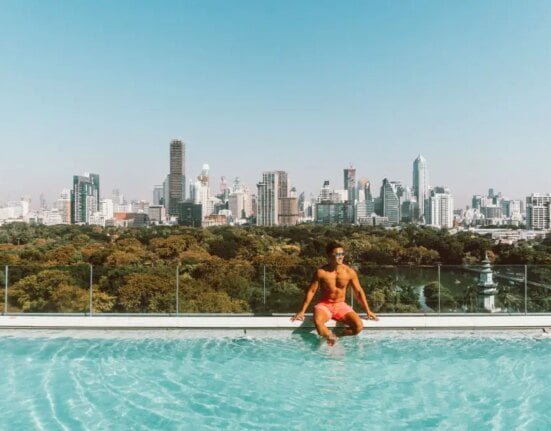 the water club rooftop bar im so sofitel bangkok thailand bewertung