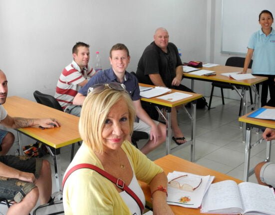 learn thai in phuket language school patong language school | esl