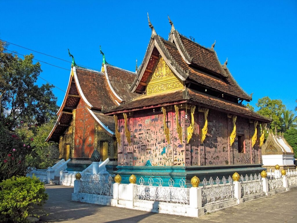 luang prabang, temple, laos
