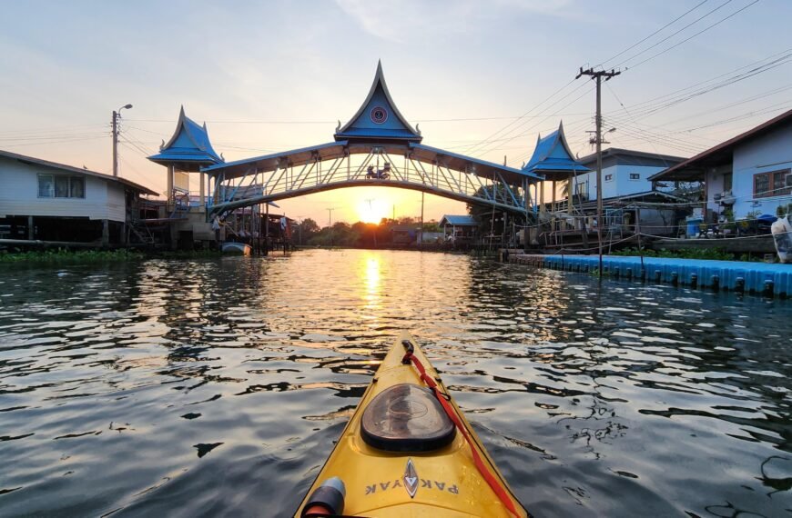 kayaking in bang yai and thawi watthana