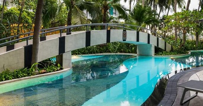 tropical gateaway staycation at chatrium residence sathon bangkok ...
