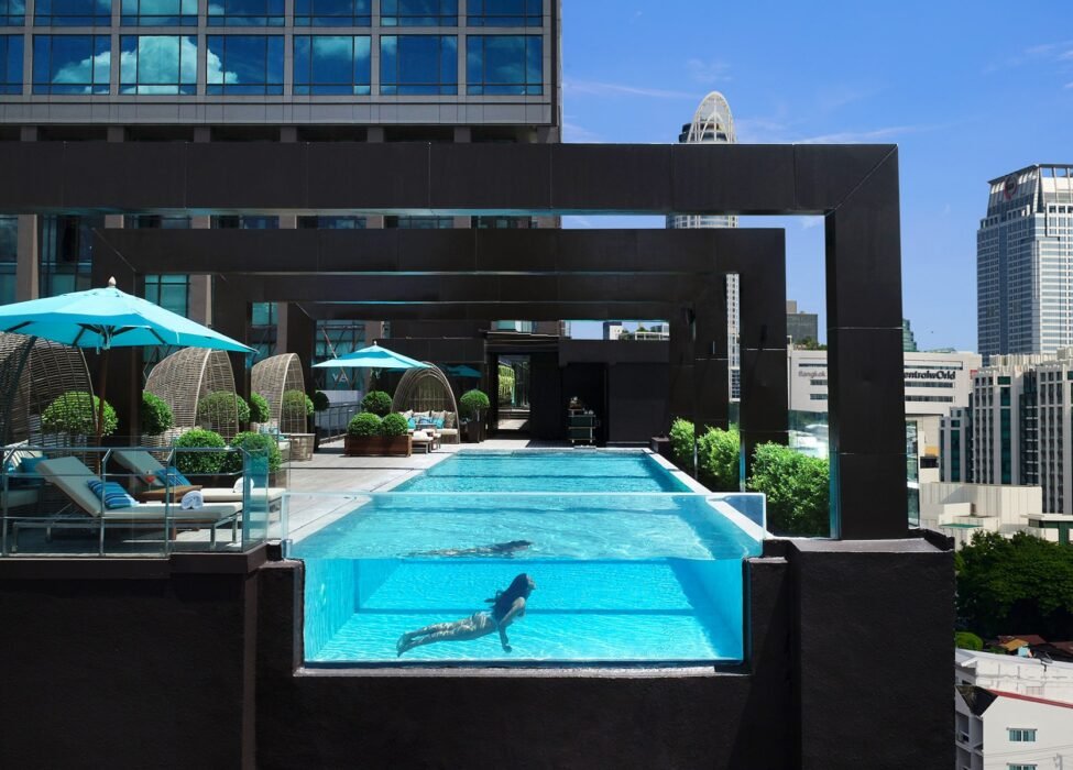 bangkok hotel pool | vie hotel bangkok, mgallery hotel collection