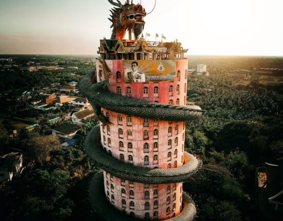 white and brown building