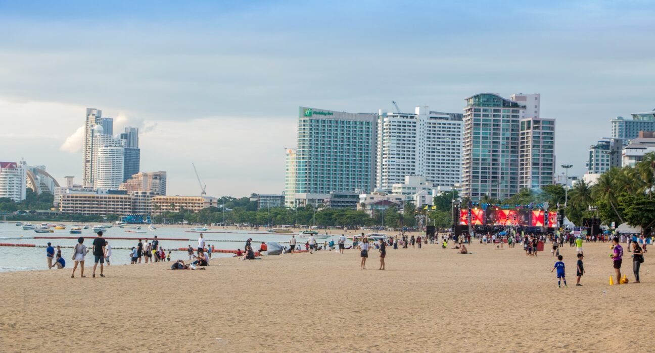 people on beach during daytime