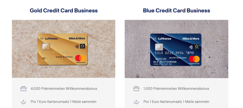 miles and more business