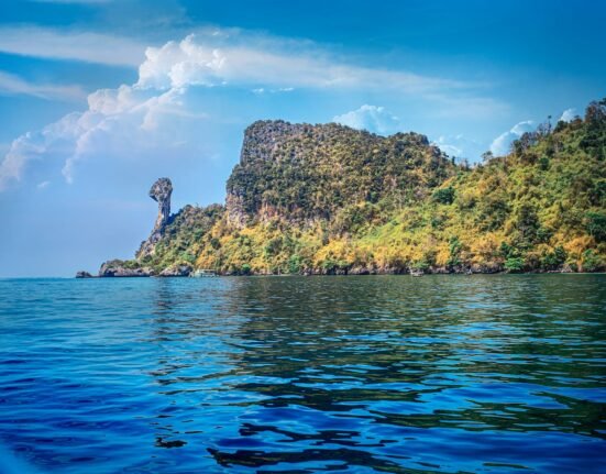 The View of the Chicken Island in Krabi, Thailand