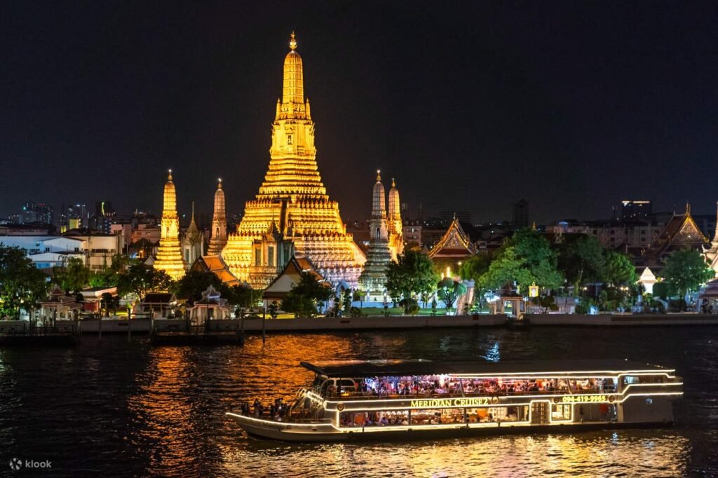 meridian dinner cruise in bangkok klook united kingdom