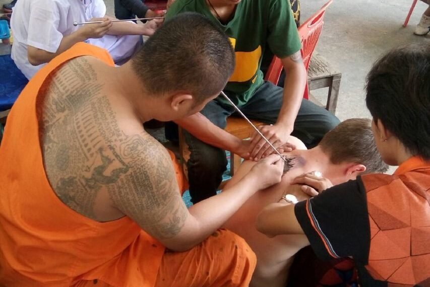 from bangkok: holy tattoo experience at wat bang phra | getyourguide