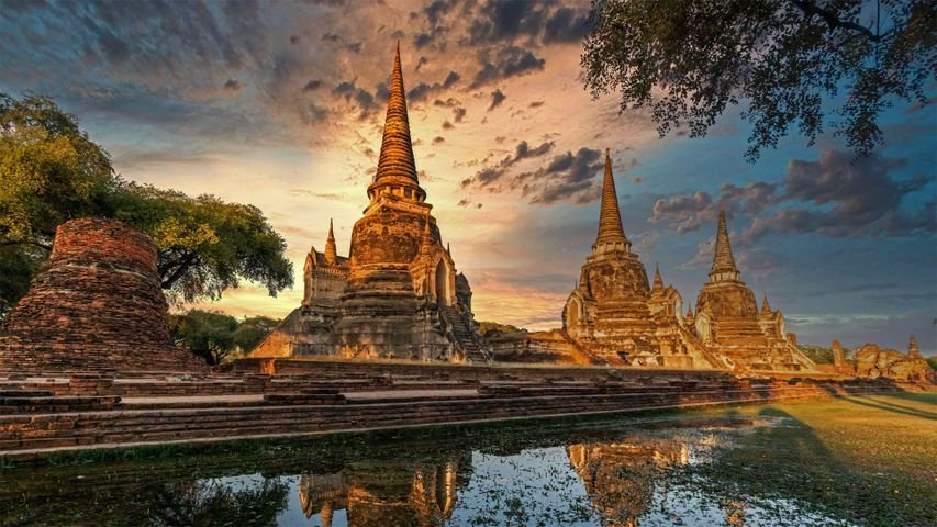 wat phra si sanphet, ayutthaya historical park, unesco world ...