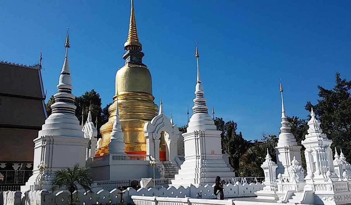 wat suan dok, chiang mai