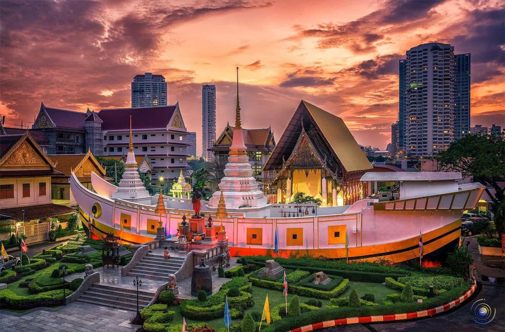 wat yannawa, bangkok