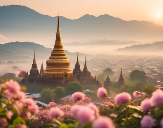 bezauberndes lamphun in thailand