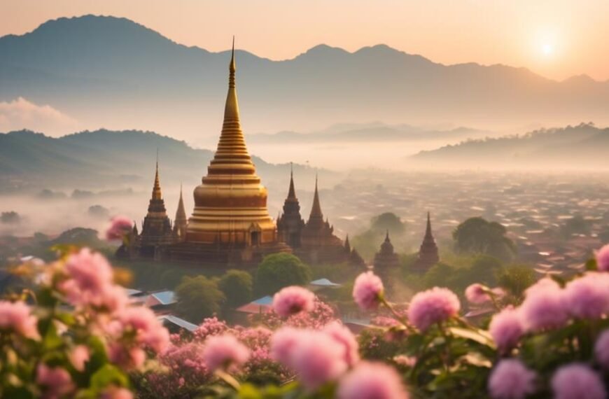 bezauberndes lamphun in thailand