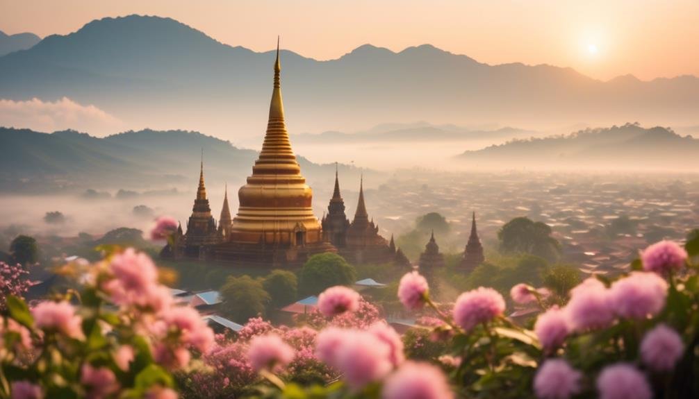 bezauberndes lamphun in thailand