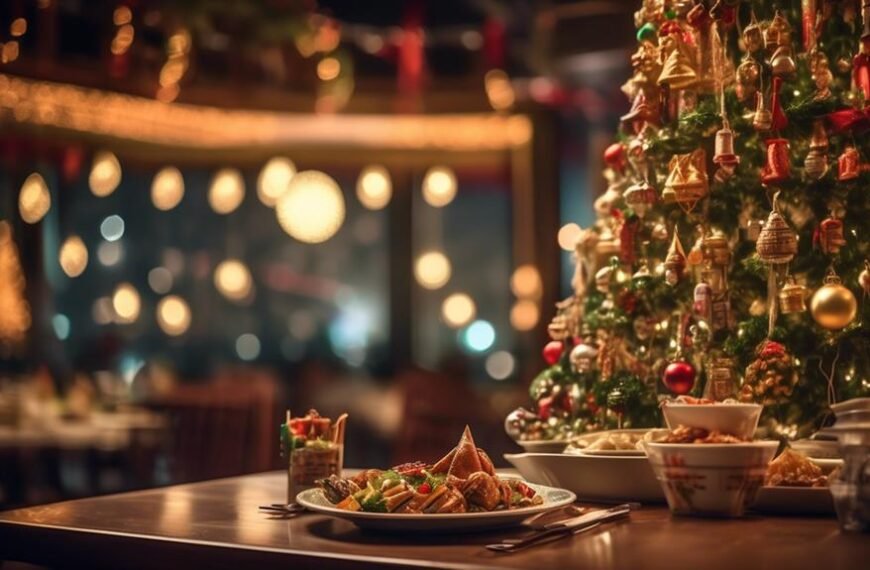 christmas dinner in bangkok