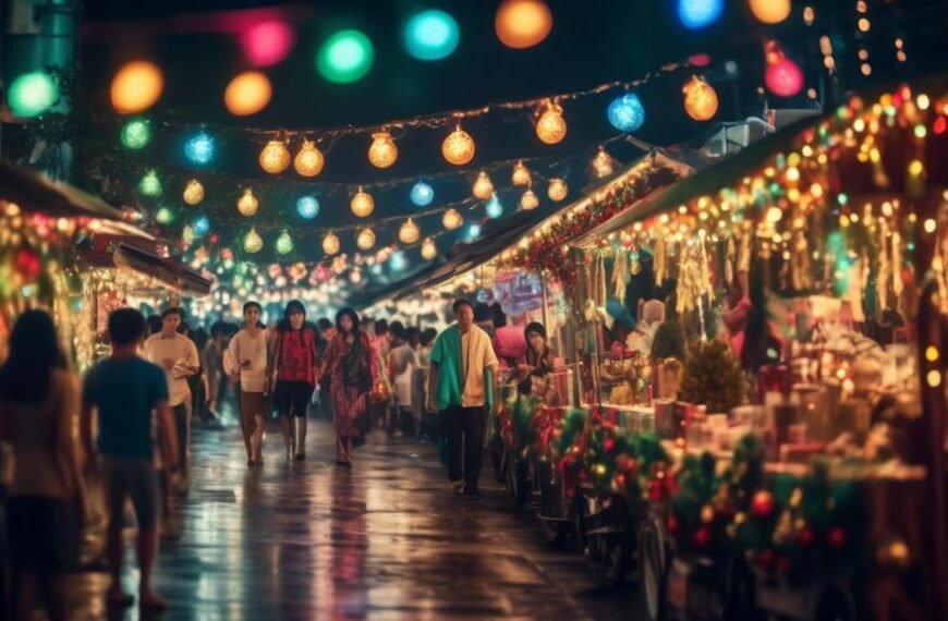 christmas tree shopping in bangkok