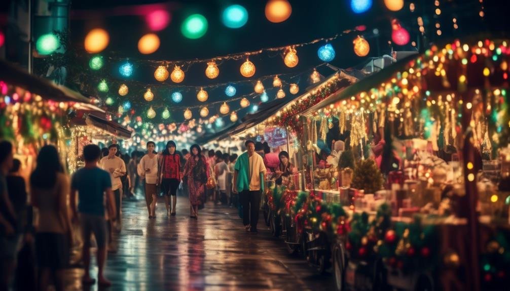 christmas tree shopping in bangkok