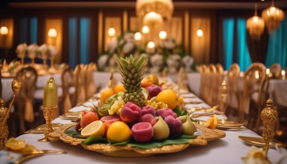 gourmet delights for guests