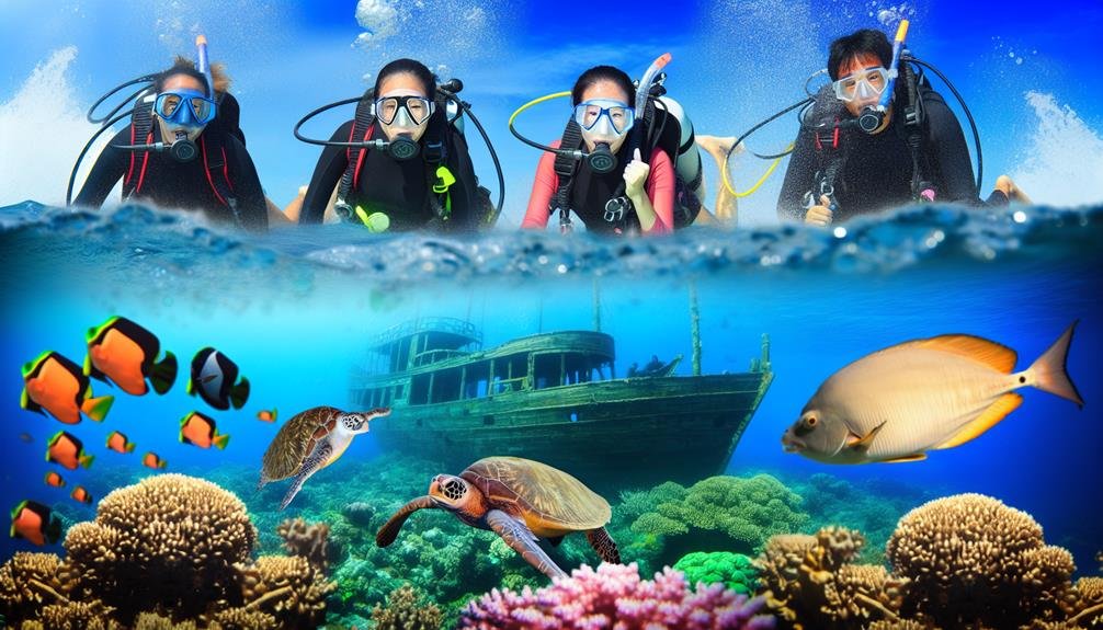 underwater adventure awaits you