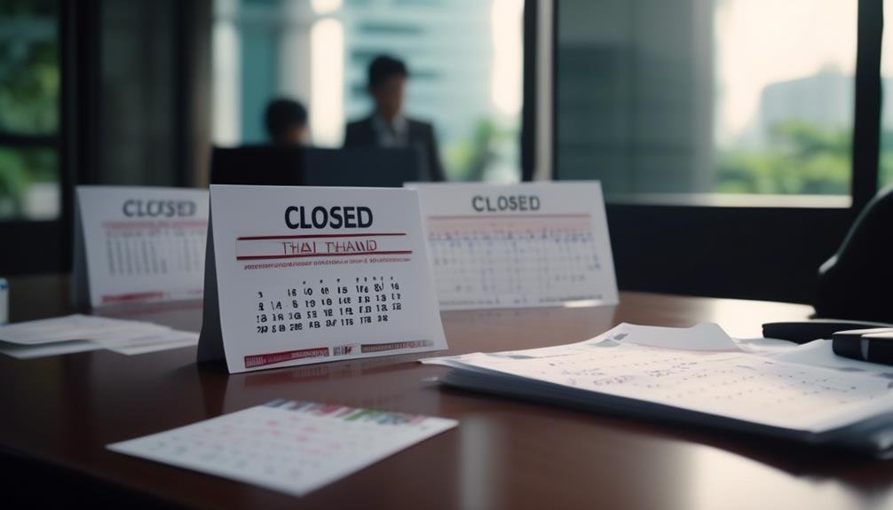 company s closure procedure details