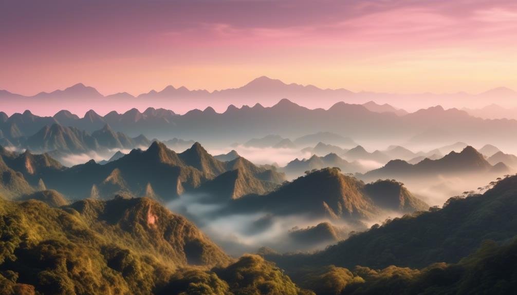 unber hrte sch nheit im phi pan nam gebirge