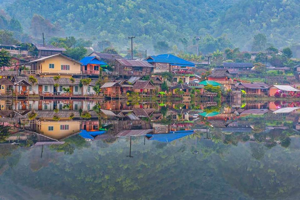 ban rak thai the most beautiful village in thailand chiang mai ...
