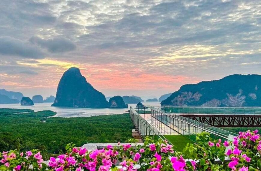 phuket: phang nga bay sunset, skywalk, and elephant trip ...