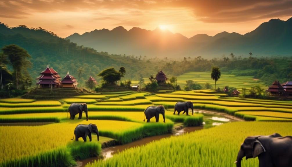 hochlandgebiete thailands erkunden