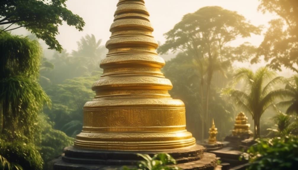 the majestic golden chedi