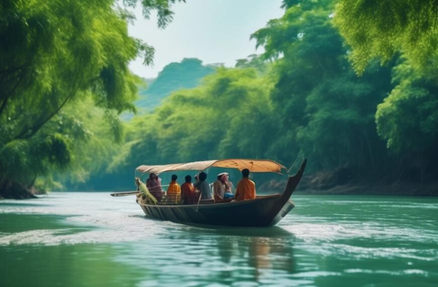 sai river vital waterway and tourist attraction
