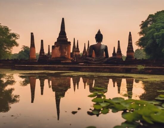 sukhothai glanz vergangener tage