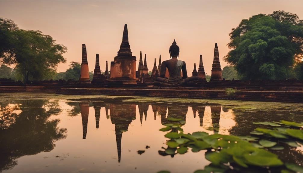 sukhothai glanz vergangener tage
