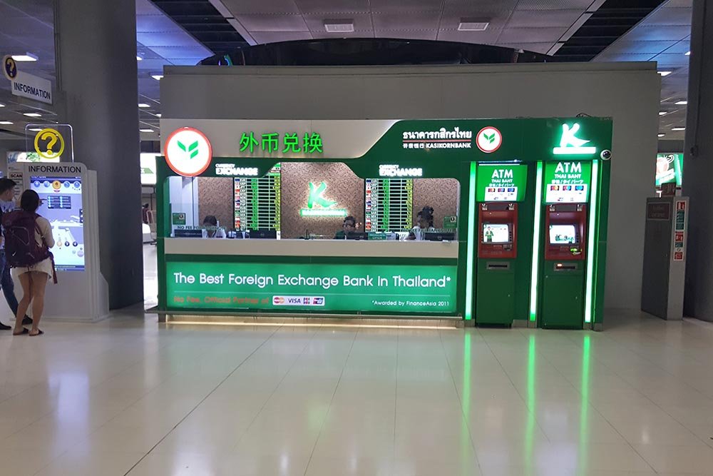 money exchange in thailand