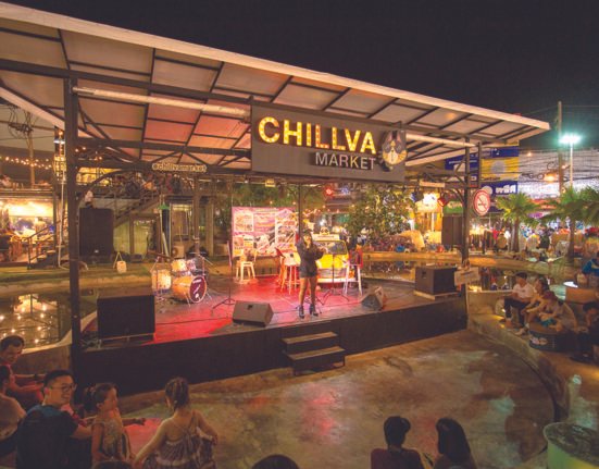 chillva market in phuket is a night bazaar that's open on weekdays