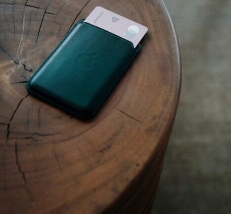 a cell phone on a table