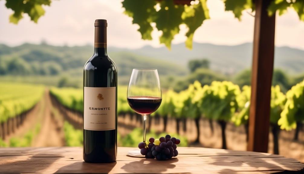 granmonte s prestigious wine selection