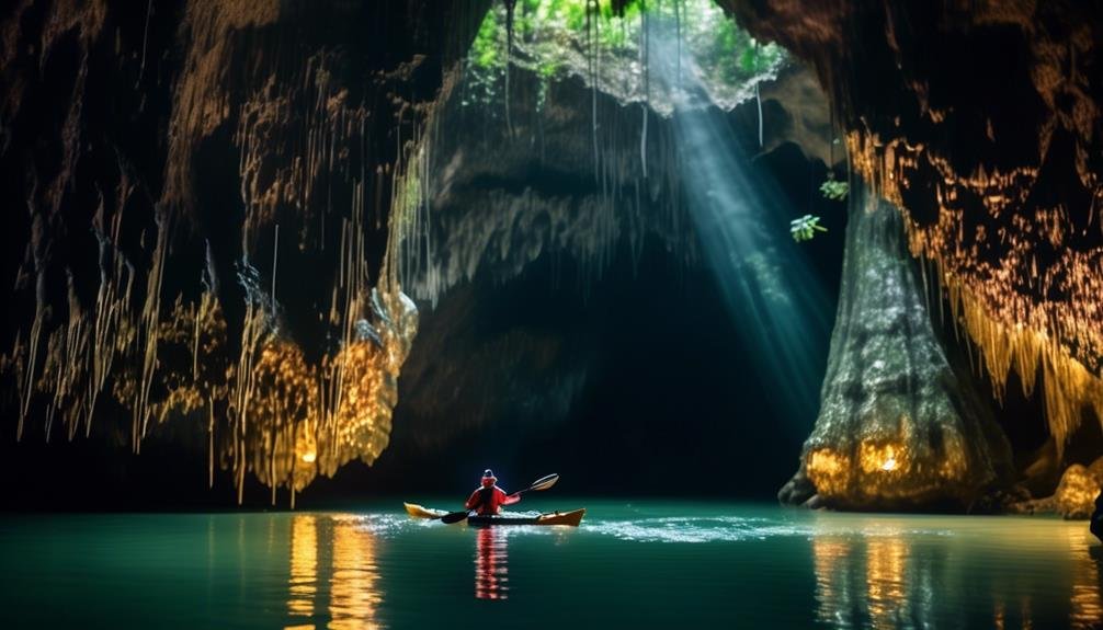 exploring the nong pha cave