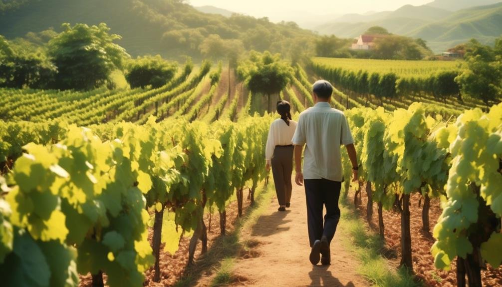 vineyard tour experience